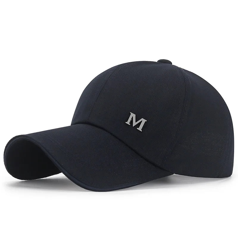 Mens Hat For Fish Outdoor Classic Line Baseball Cap Sports Cap Solid Color Sun Hat Baseball Cap Spring Summer Snapback Hat