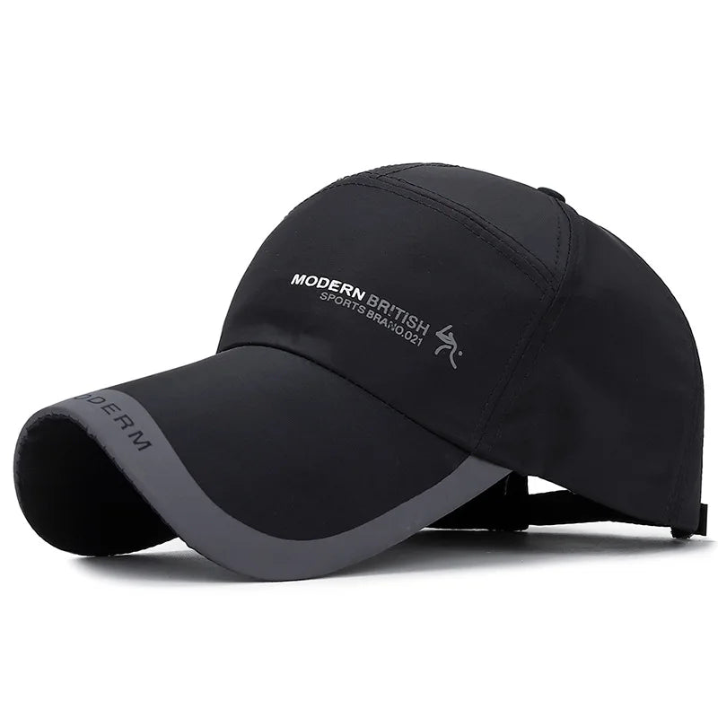 Mens Hat For Fish Outdoor Classic Line Baseball Cap Sports Cap Solid Color Sun Hat Baseball Cap Spring Summer Snapback Hat