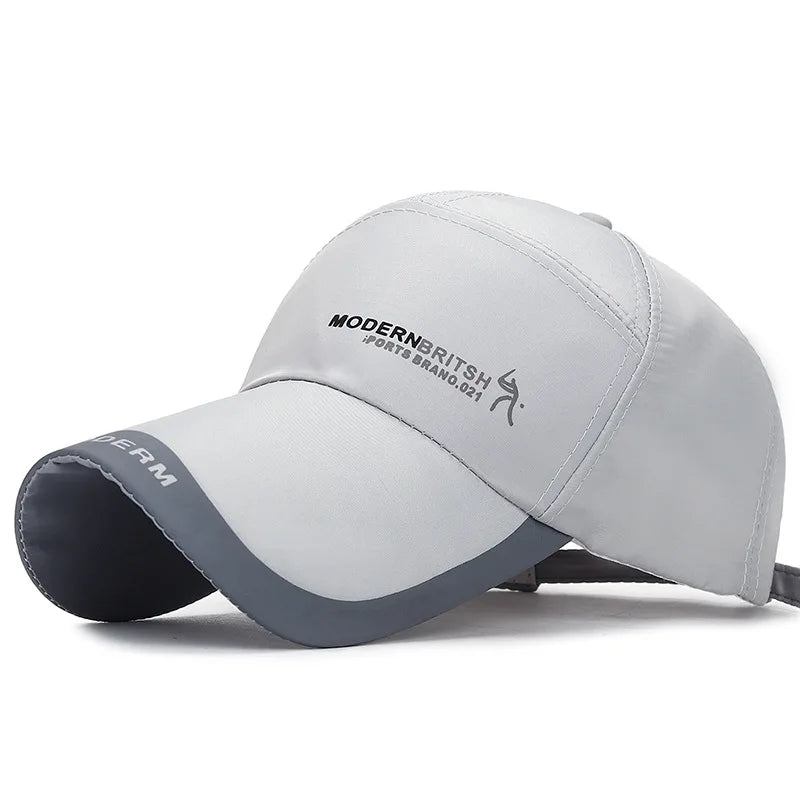 Mens Hat For Fish Outdoor Classic Line Baseball Cap Sports Cap Solid Color Sun Hat Baseball Cap Spring Summer Snapback Hat
