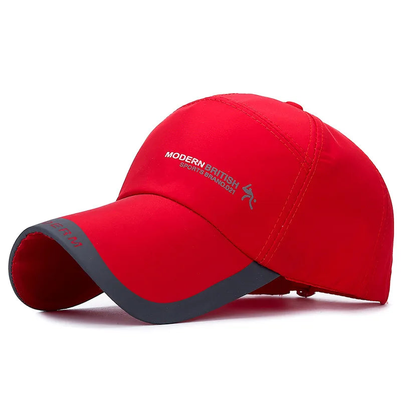 Mens Hat For Fish Outdoor Classic Line Baseball Cap Sports Cap Solid Color Sun Hat Baseball Cap Spring Summer Snapback Hat