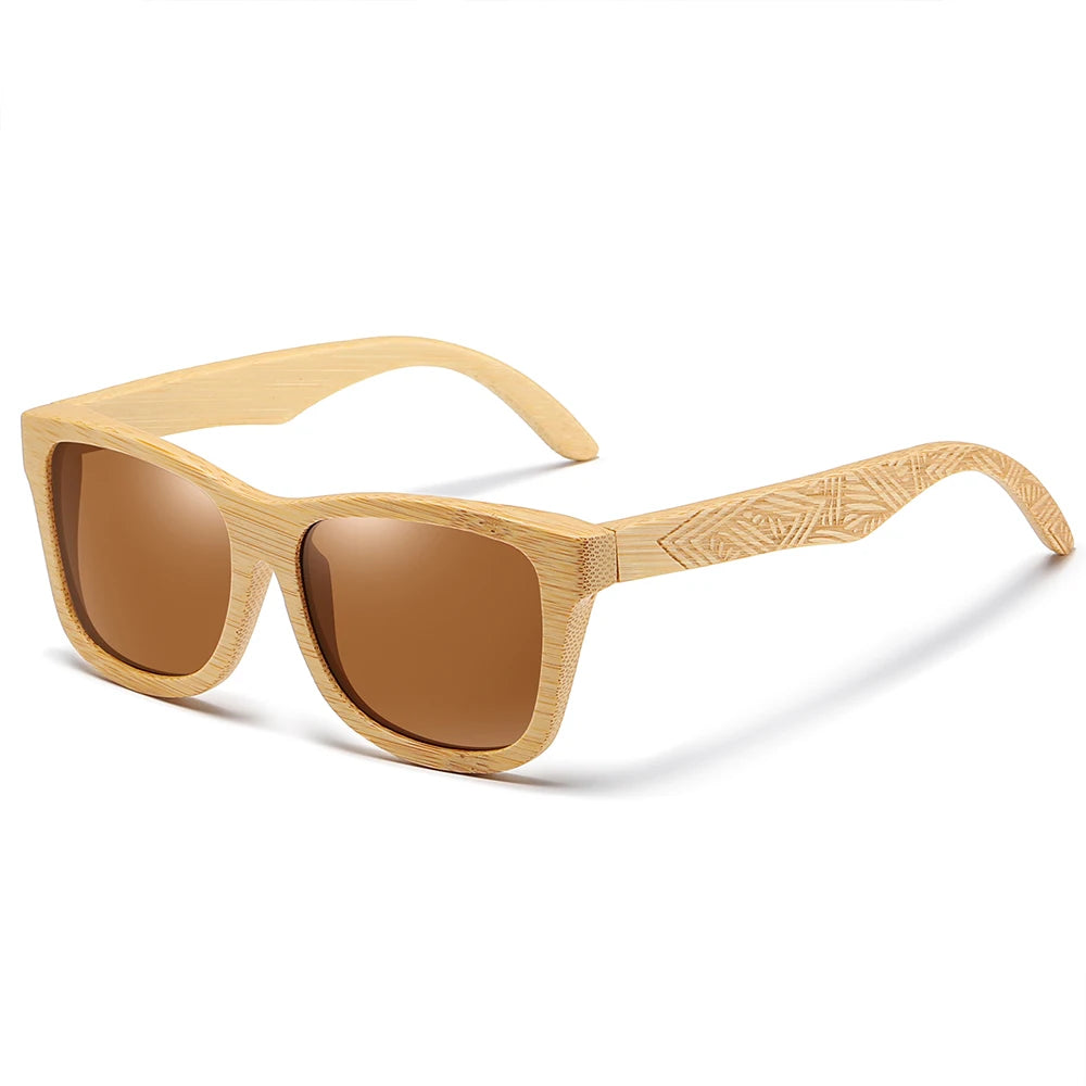 GM Real Wood Sunglasses Polarized Wooden Sunglasses UV400 Sunglasses Bamboo Wooden Sunglasses Brand With DropShipping