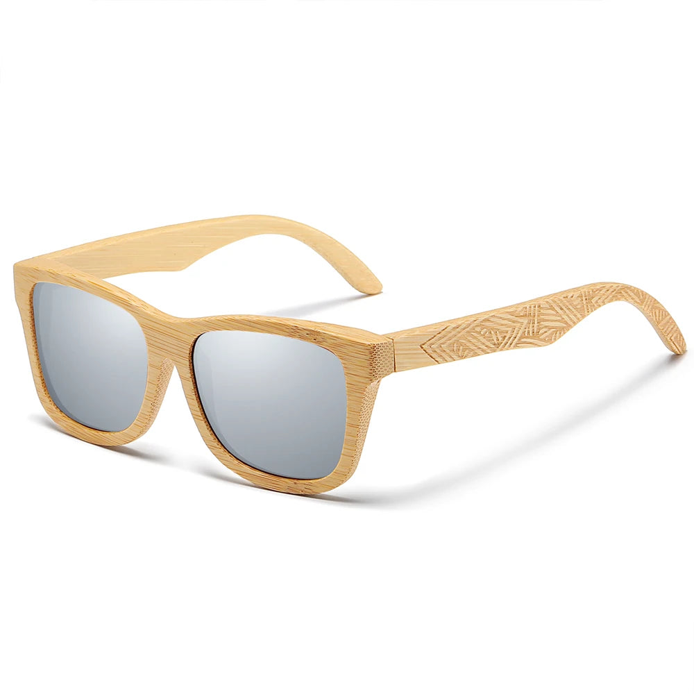 GM Real Wood Sunglasses Polarized Wooden Sunglasses UV400 Sunglasses Bamboo Wooden Sunglasses Brand With DropShipping