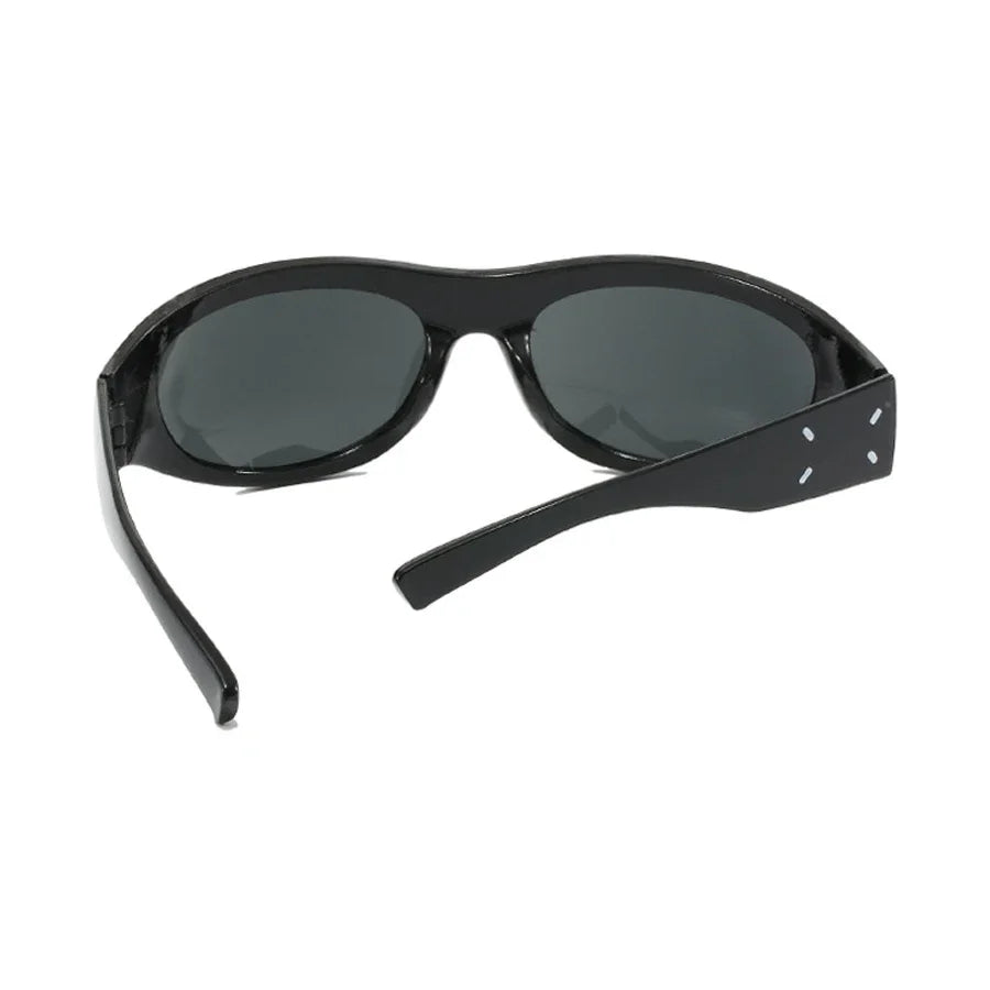 Y2k Sports Sunglasses Women Men 2024 Luxury Brand Fashion Classic Punk Sun Glasses Female Retro 2000' Futuristic Sunglass Shades