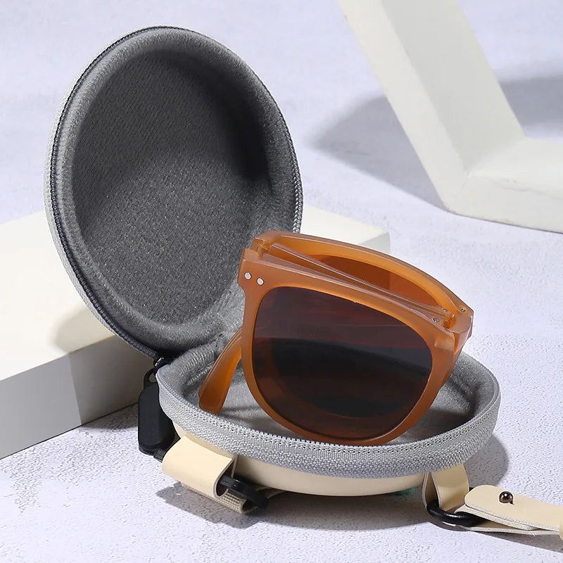 Folding sunglasses, portable, ultra light sun protection, UV protection, sunglasses for both men and women