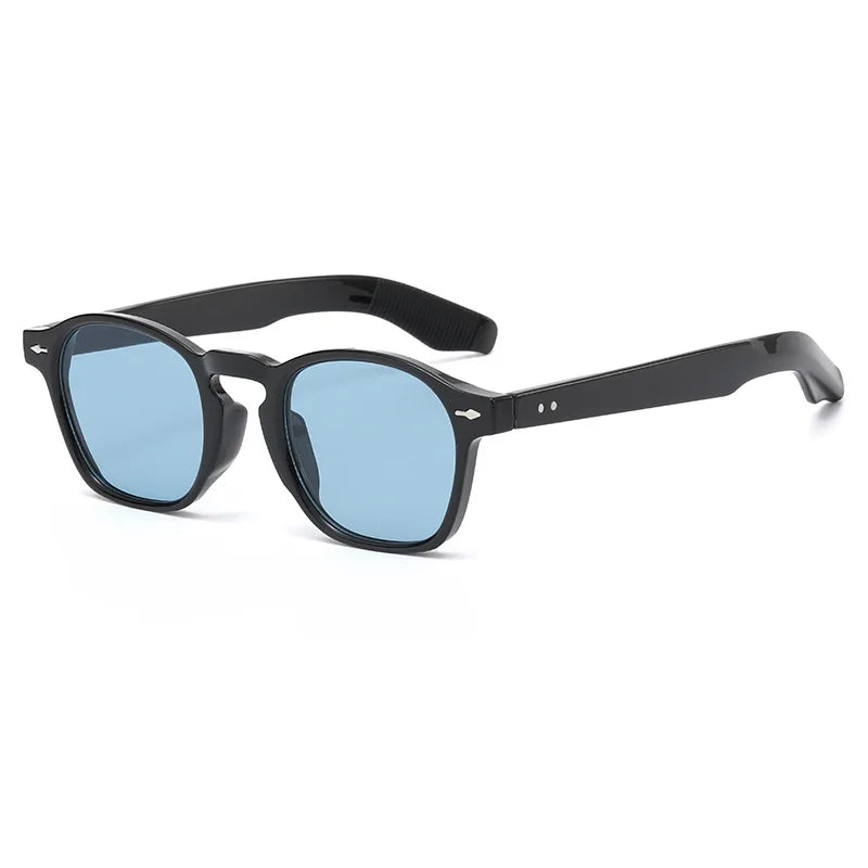 MIZHO Original Brand Design PC Frames Gradient Tiny Sunglasses Women High Quality UVB Brown oculos de sol masculino Eyewear Men