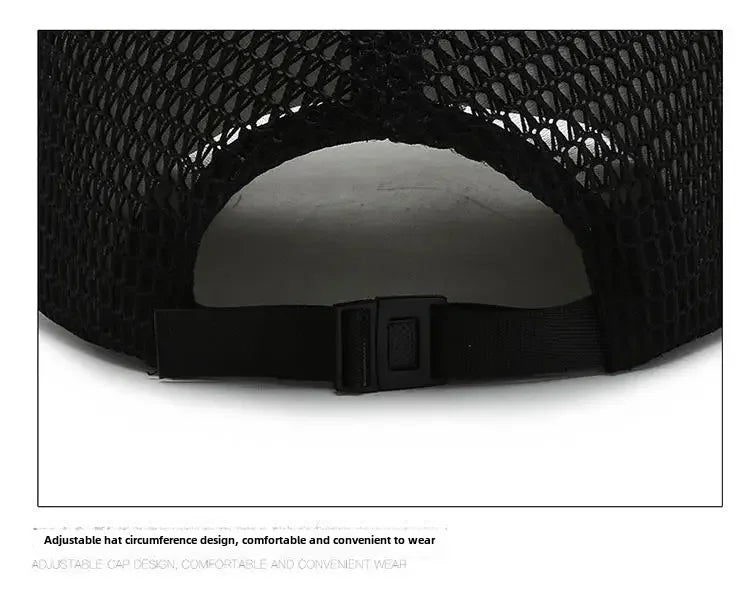 Summer Hat Men's Mesh Breathable Baseball Cap Sun Protection Hat Wholesale Outdoor Sports Cap Men's