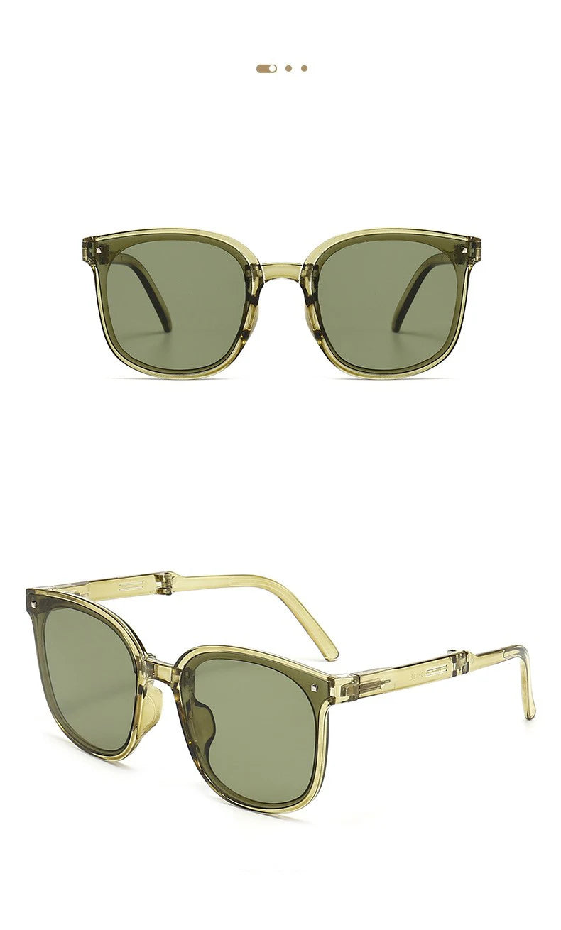 Folding sunglasses, portable, ultra light sun protection, UV protection, sunglasses for both men and women