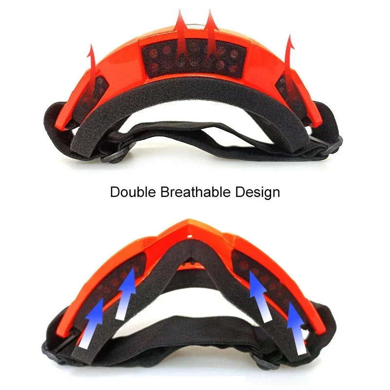 Ski Snowboard Goggles Skiing Eyewear Men Outdoor Cycling Winter Sports Bike Glasses Windproof Sandproof UV Protection Sunglasses