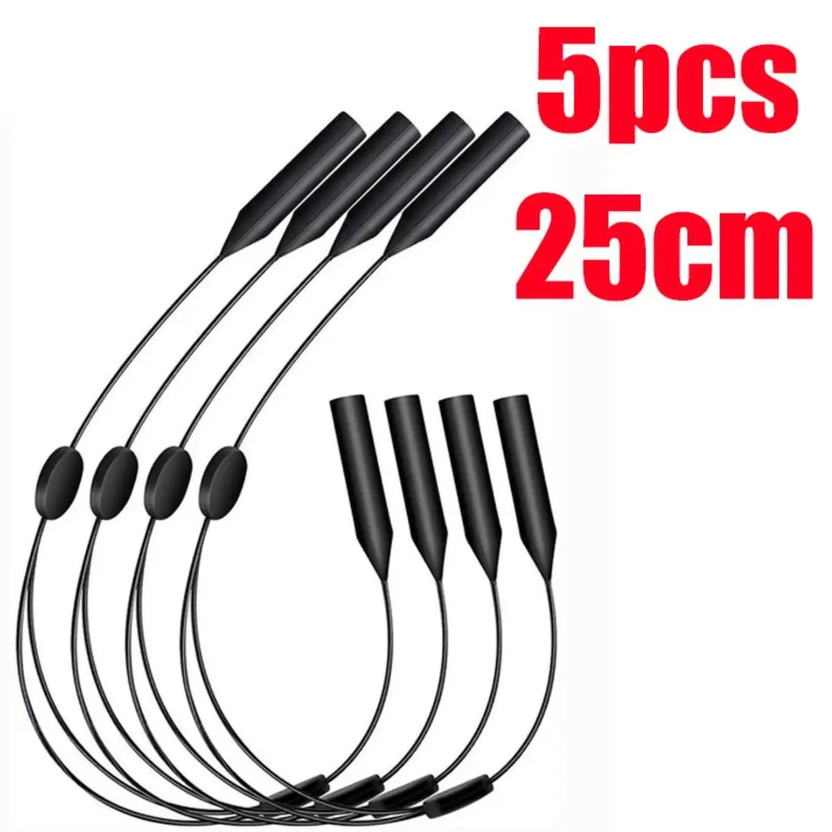 1pc Adjustable Anti-slip Eyewear Retainer Universal Fit Eyeglass Lanyard Sports Sunglasses Unisex Holder Strap Lanyard