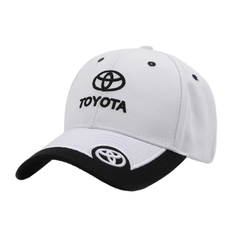 2024 TOYOTA baseball cap outdoor summer sports cap men's and women's embroidered casual sun Hat hip-hop cap size adjustable