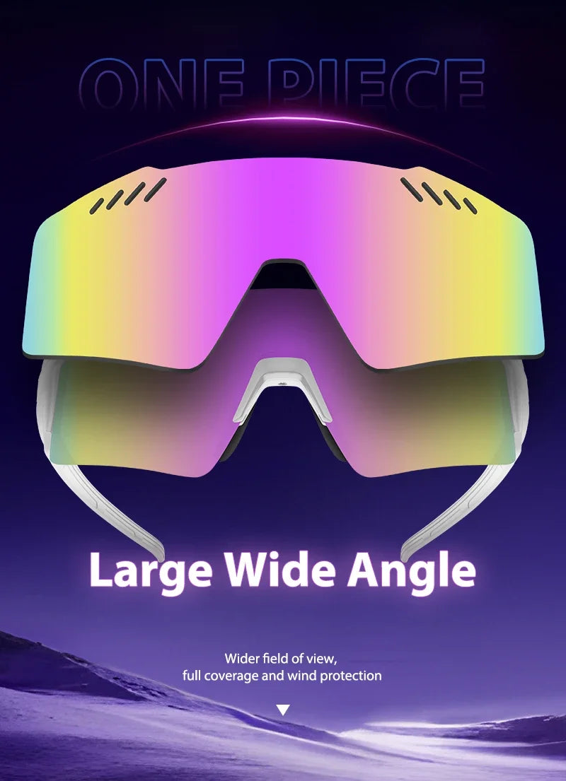 SCVCN Photochromic Sports Sunglasses for Men Cycling Glasses Mountain MTB Bike Road UV400 Bicycle Eyewear Sun Fashion Equipment