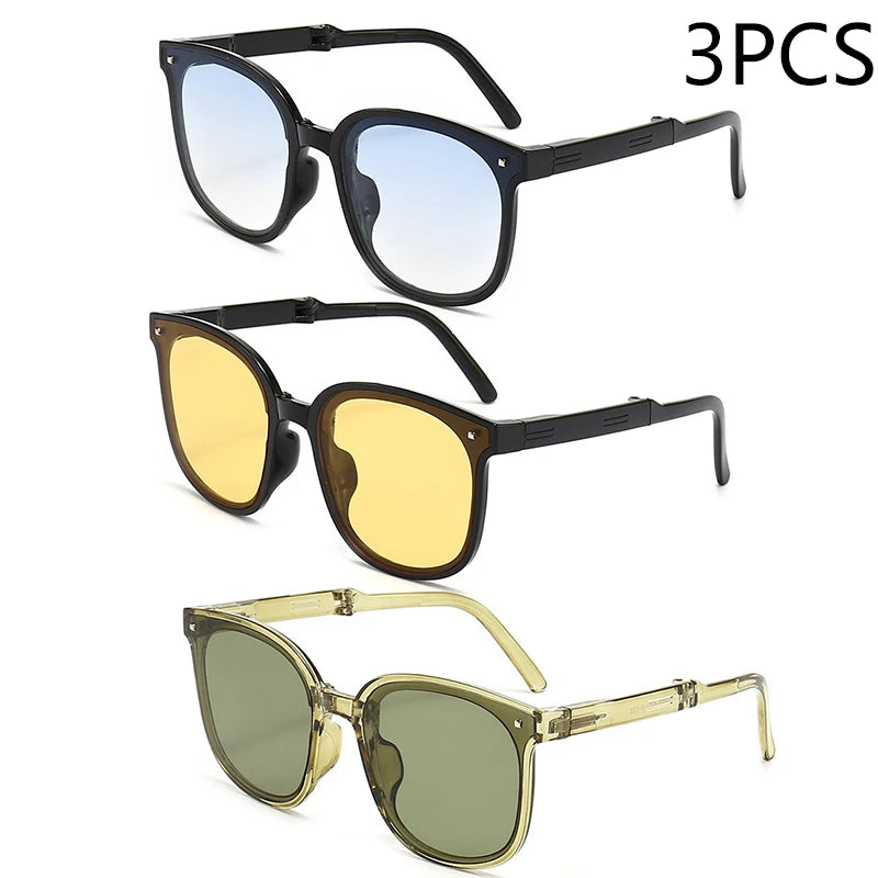 Folding sunglasses, portable, ultra light sun protection, UV protection, sunglasses for both men and women