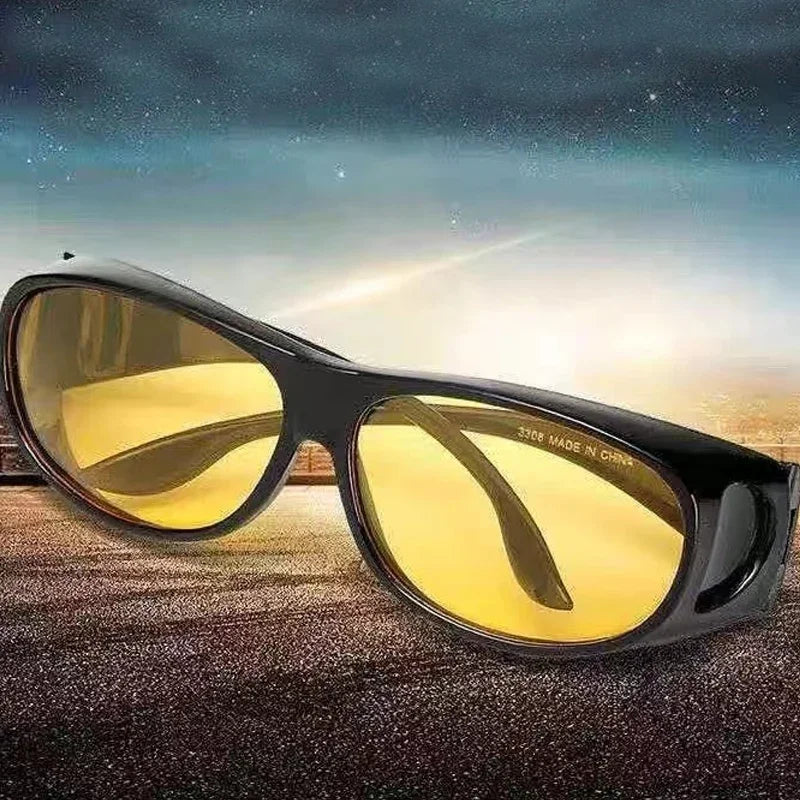 Night Vision Sunglasses Car Night Driving Glasses Driver Goggles Unisex Sun Glasses UV Protection Sunglasses Eyewear