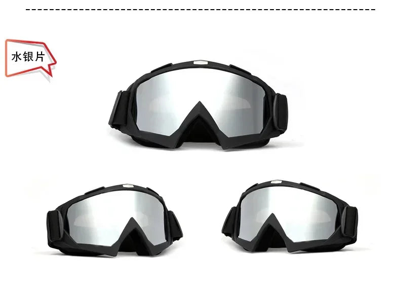 Ski Snowboard Goggles Anti-Fog Skiing Eyewear Winter Outdoor Sport Cycling Motorcycle Windproof Goggles UV Protection Sunglasses