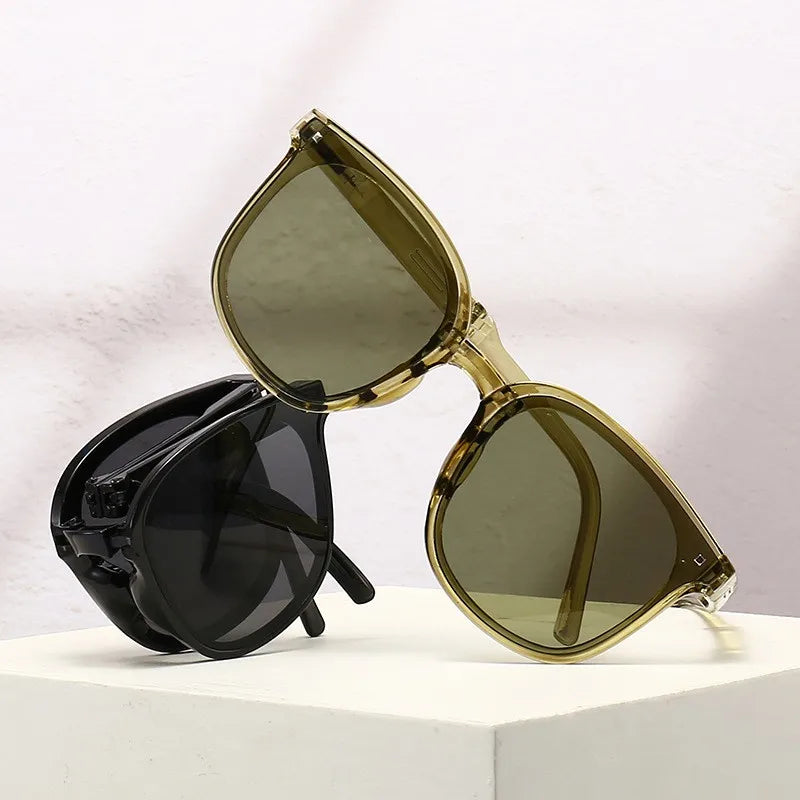 Folding sunglasses, portable, ultra light sun protection, UV protection, sunglasses for both men and women