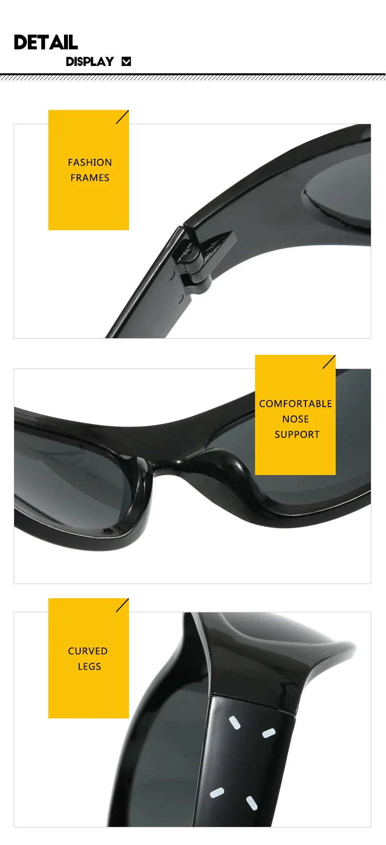 Y2k Sports Sunglasses Women Men 2024 Luxury Brand Fashion Classic Punk Sun Glasses Female Retro 2000' Futuristic Sunglass Shades
