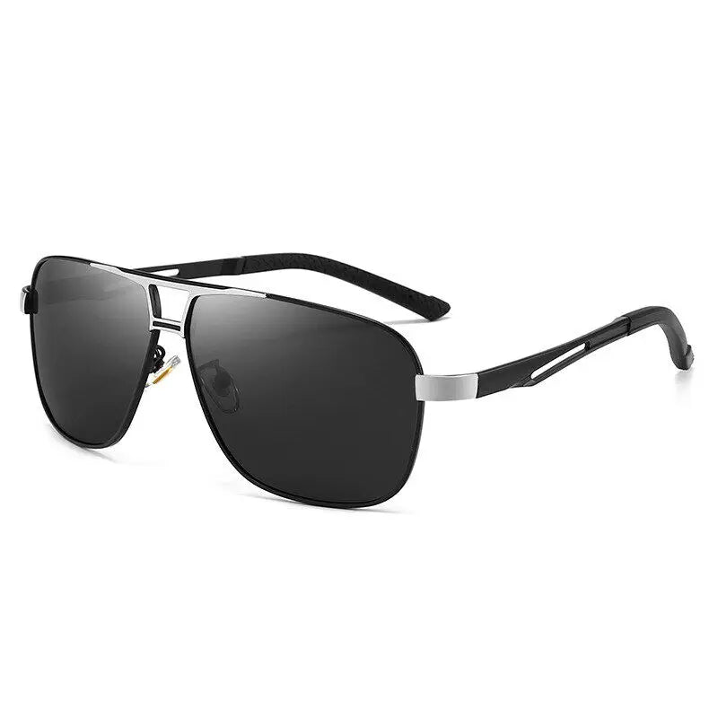 New Men's Sunglasses UV Protection Sunglasses Night Vision Driving Glasses Polarized Color Changing Glasses