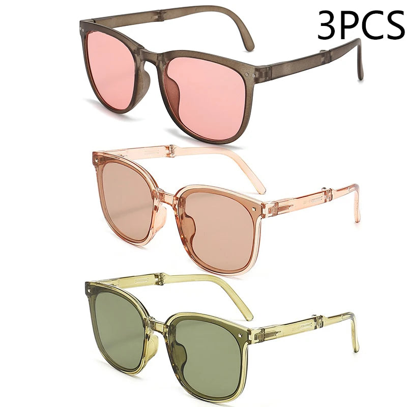 Folding sunglasses, portable, ultra light sun protection, UV protection, sunglasses for both men and women