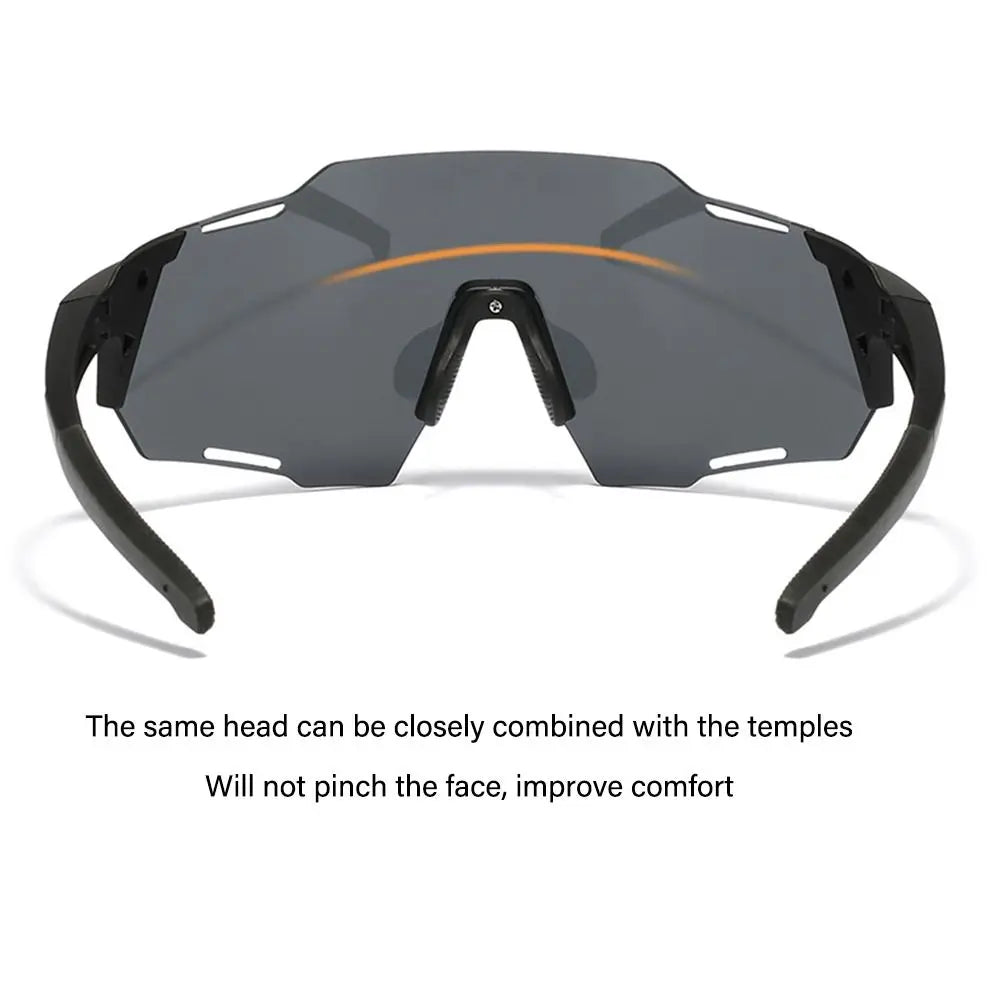 Sports Sunglasses Men Women Cycling Glasses UV Protection Windproof Sun Glasses Motorcycle Bike Sports Glasses Eyewear Goggles