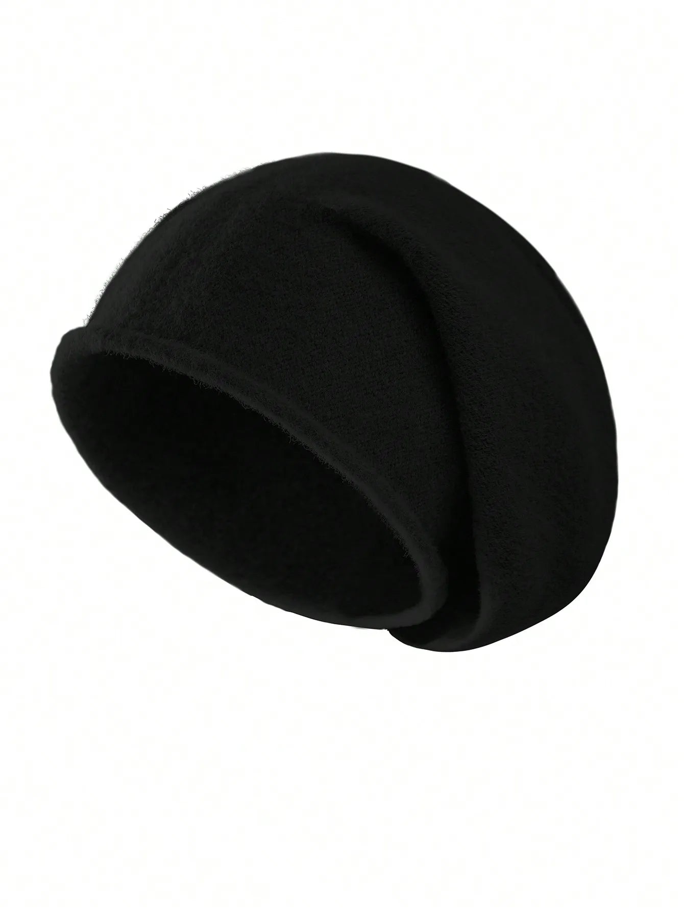 Women Knitted Wool Beanies Cap Winter Soft Warm Cashmere Blend Slouchy Hat Crimping Chemo Caps Cancer Headwear Skullies Female