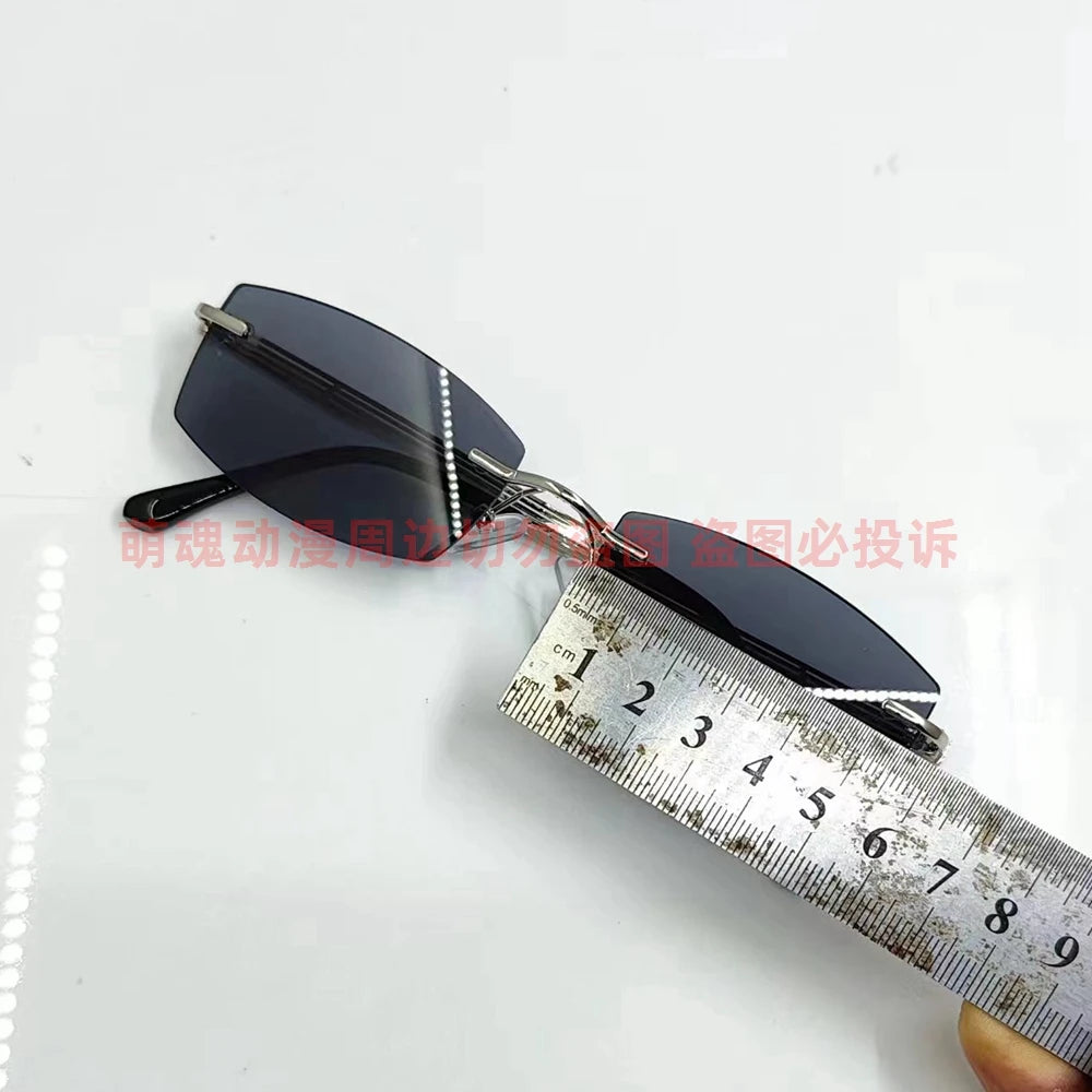 Jujutsu Kaisen Gojo Satoru Cosplay Square Lens High Quality Sunglasses round version Square version