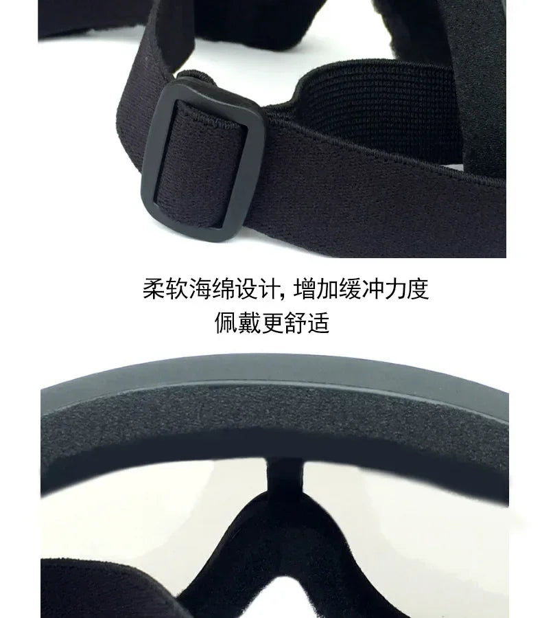 Ski Snowboard Goggles Anti-Fog Skiing Eyewear Winter Outdoor Sport Cycling Motorcycle Windproof Goggles UV Protection Sunglasses