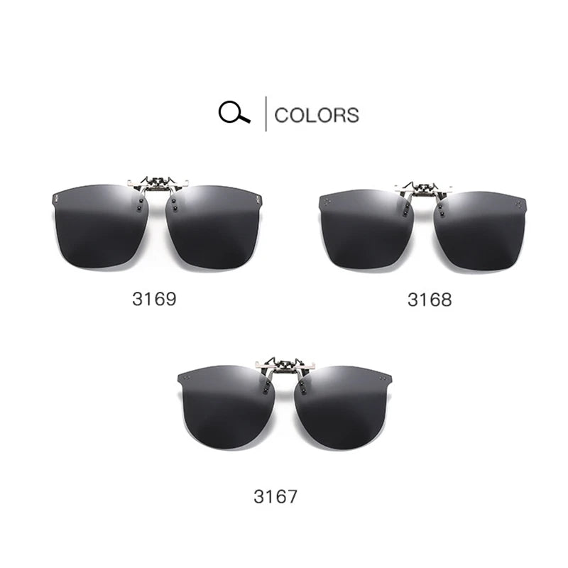Men Sunglasses Oversized Blue Mirror Clip On 2023 Glasses Rimless Polarized Clip Sunglasses Round Sunglasses Big Size Sunglasses