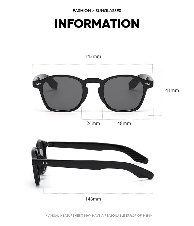 MIZHO Original Brand Design PC Frames Gradient Tiny Sunglasses Women High Quality UVB Brown oculos de sol masculino Eyewear Men
